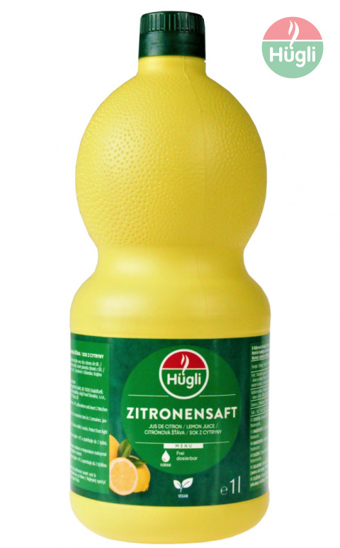 Naturalny sok z cytryny 100% 1l